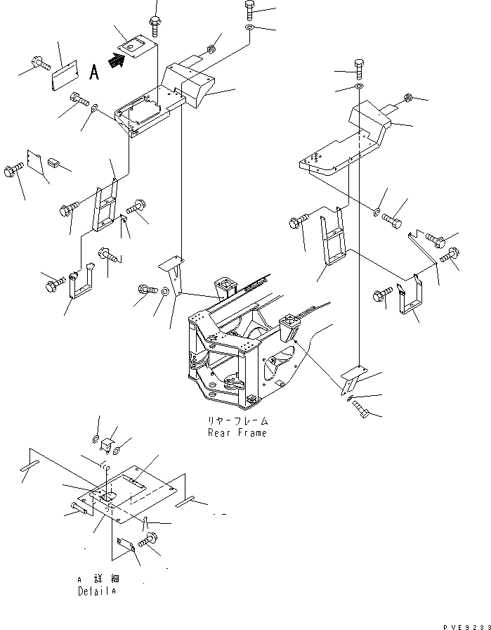 FLOOR,R.H. 423-Z94-2650 KOMATSU