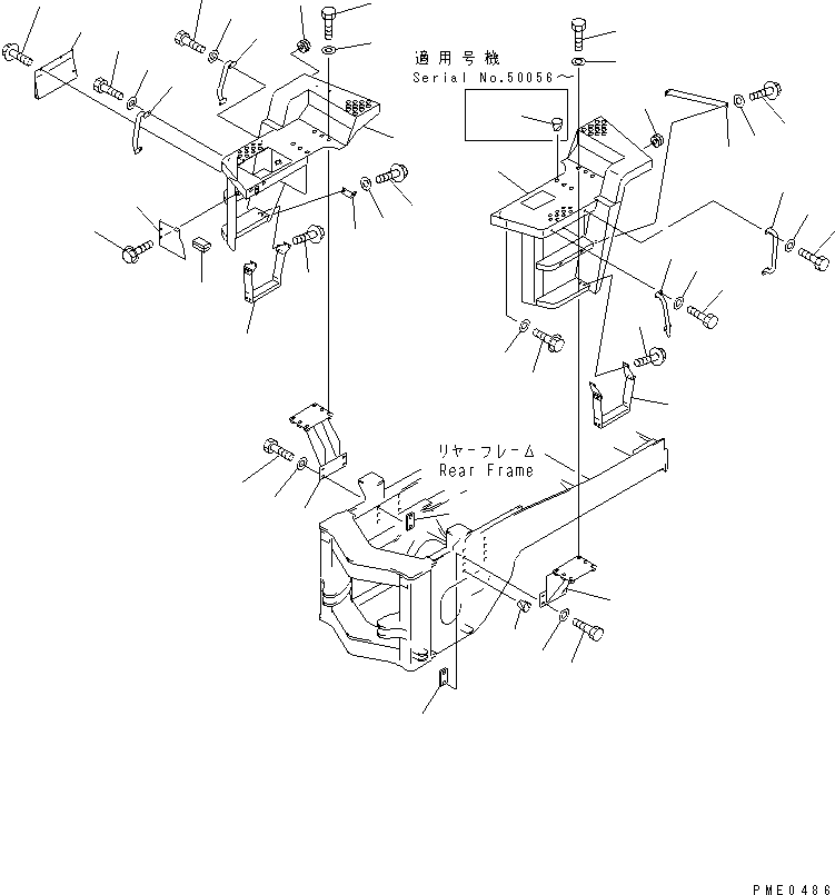 FLOOR,L.H. 423-944-2110 KOMATSU