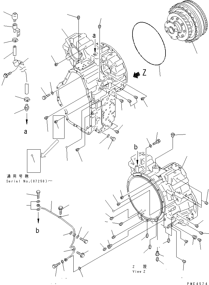 Трансмиссия в сборе (714-12-10000) KOMATSU