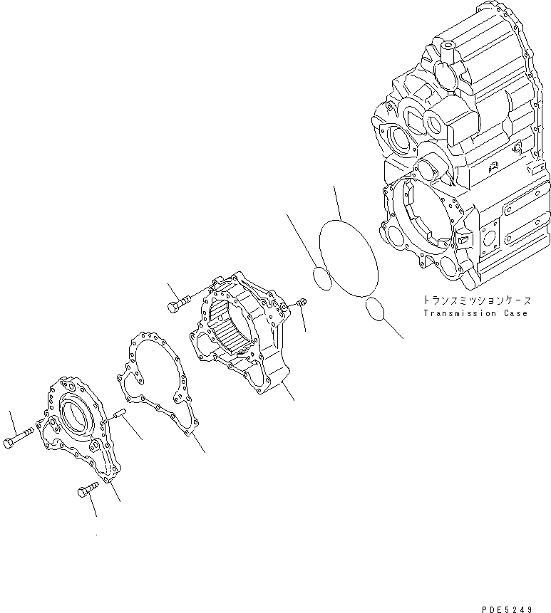 TRANSMISSION ASS'Y,(FOR SNOW REMOVING) (714-12-10020) KOMATSU