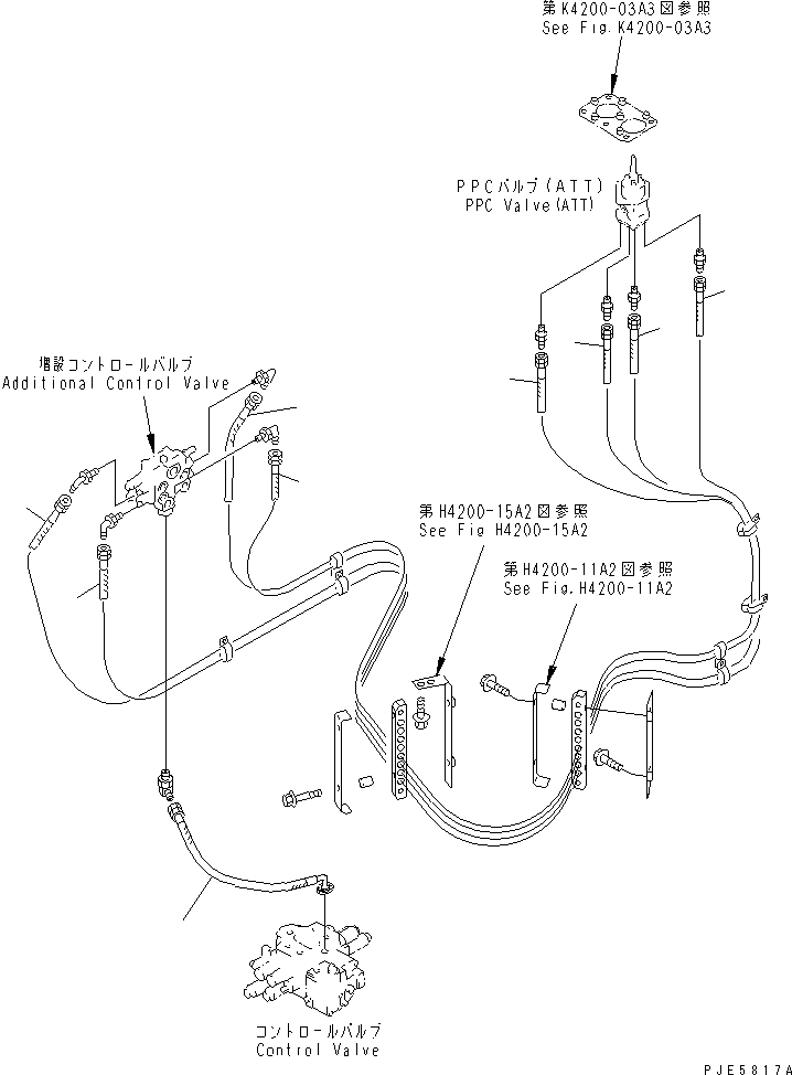 Шланг 423-V88-2620 KOMATSU