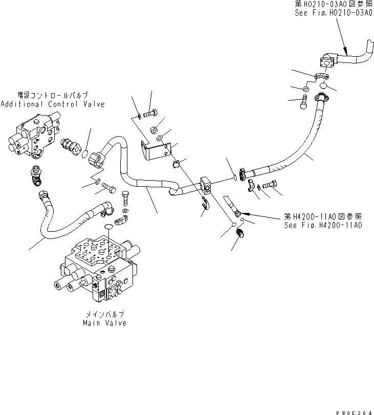 Трубка 423-V88-3740 KOMATSU
