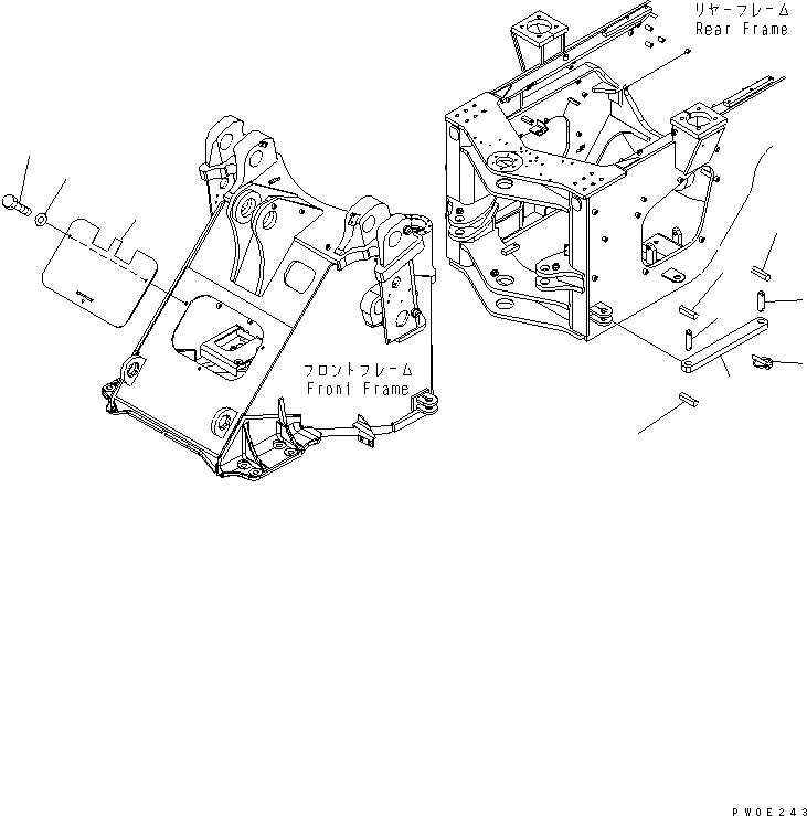Крышка 423-V88-3520 KOMATSU