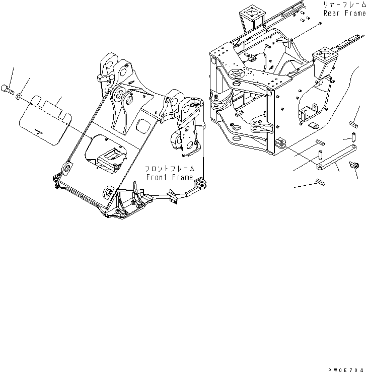 Крышка 423-V88-3540 KOMATSU