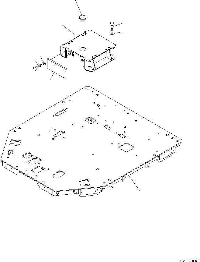 BRACKET,REWORK 423-944-3390 KOMATSU