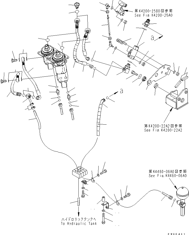 Шланг 423-S35-3230 KOMATSU