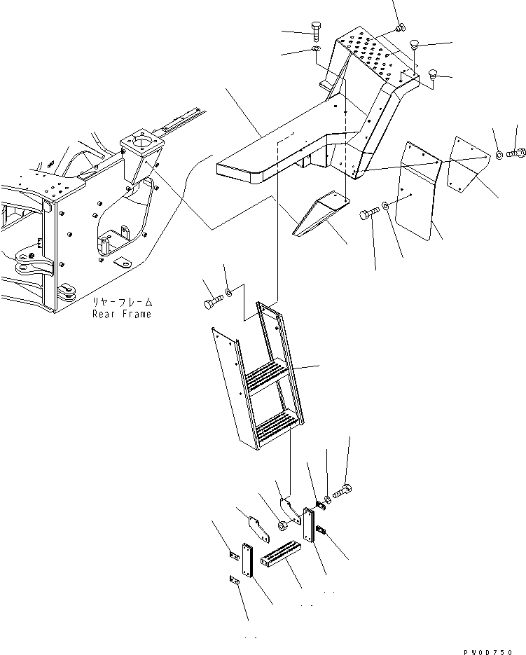 FLOOR,L.H. 423-944-3110 KOMATSU