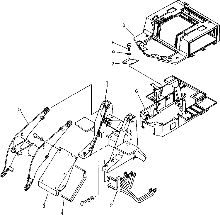 Лист 363-923-1350 KOMATSU