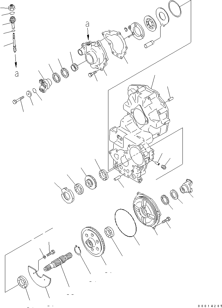 TRANSFER ASS'Y 714-09-10020 KOMATSU