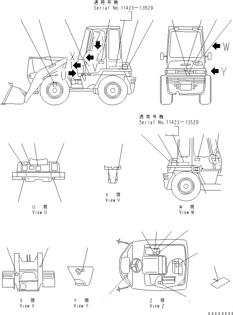 PLATE KIT 363-93-31261 KOMATSU