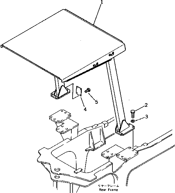 HEAD,GUARD \0\421-922-1111 KOMATSU