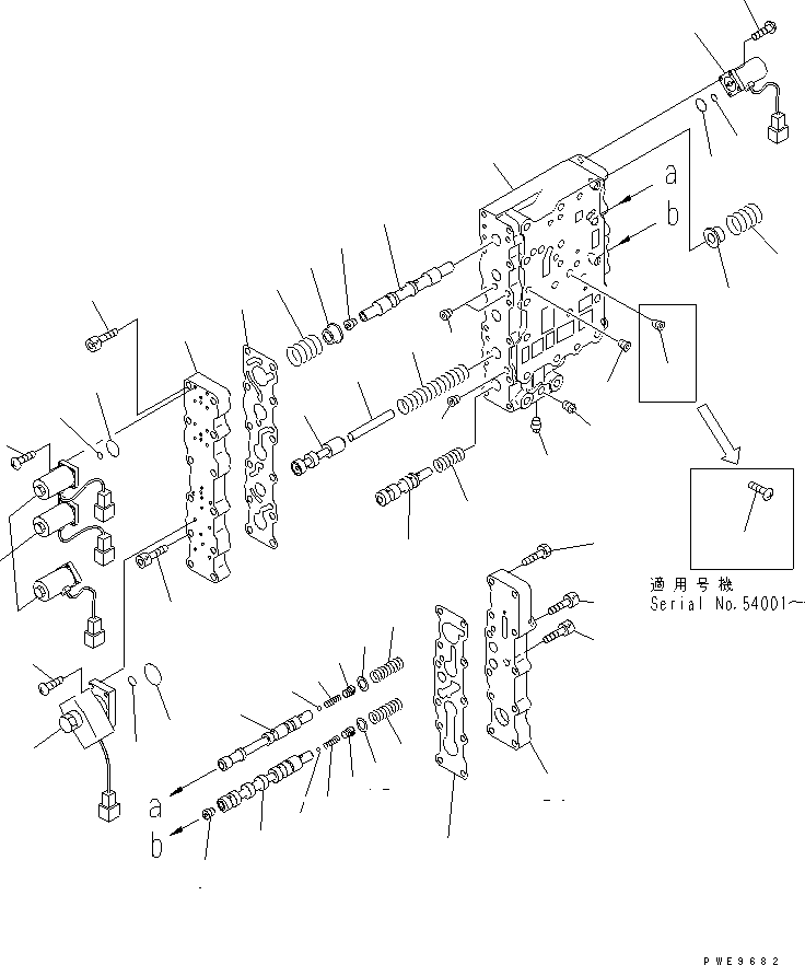 VALVE ASS'Y,SOLENOID \3\714-10-16951 KOMATSU
