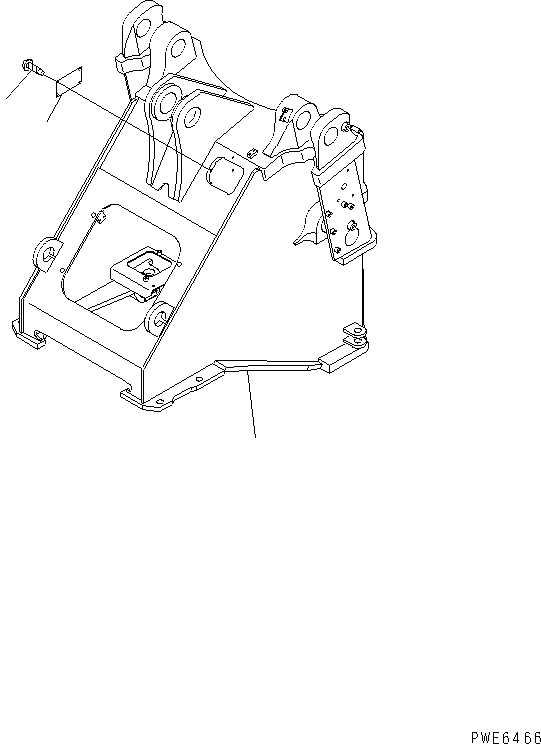 FRAME,FRONT (REWORK) 424-877-2430 KOMATSU