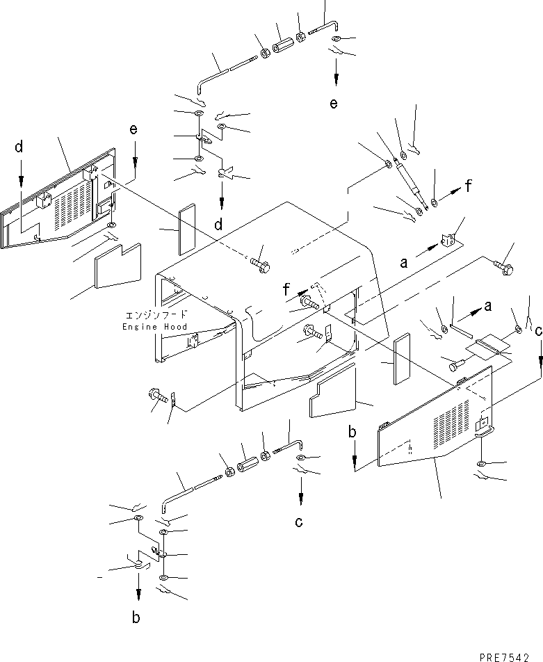 SHEET,R.H. 427-Z90-2341 KOMATSU