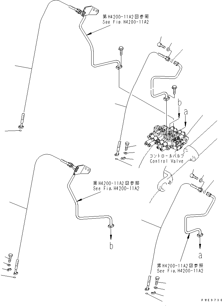Шланг 07125-00616 KOMATSU