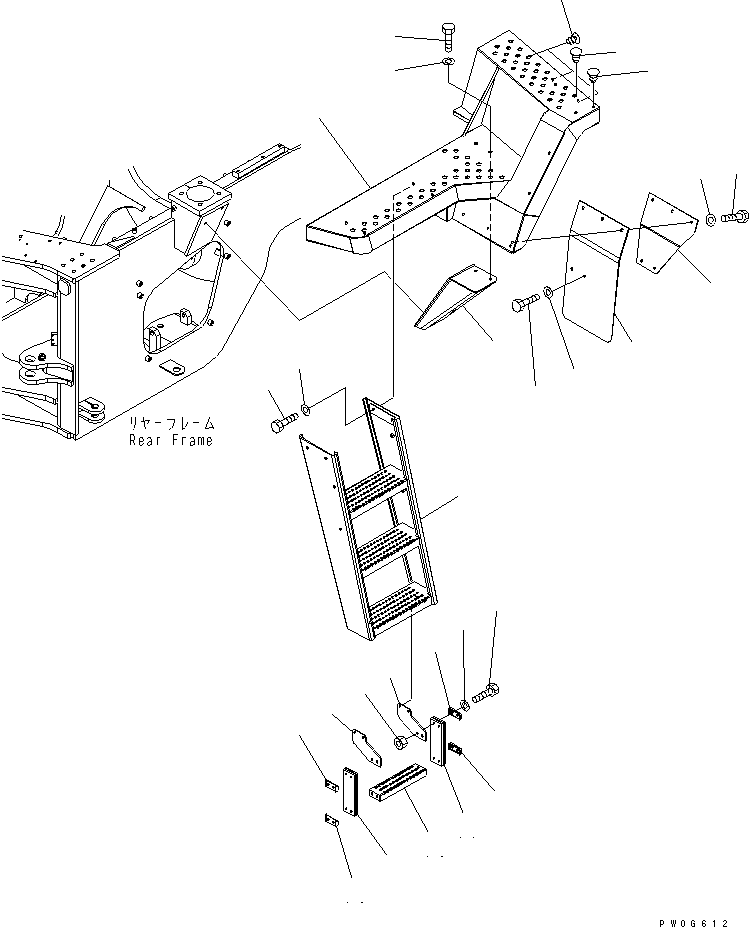 FLOOR,L.H. 424-944-3111 KOMATSU
