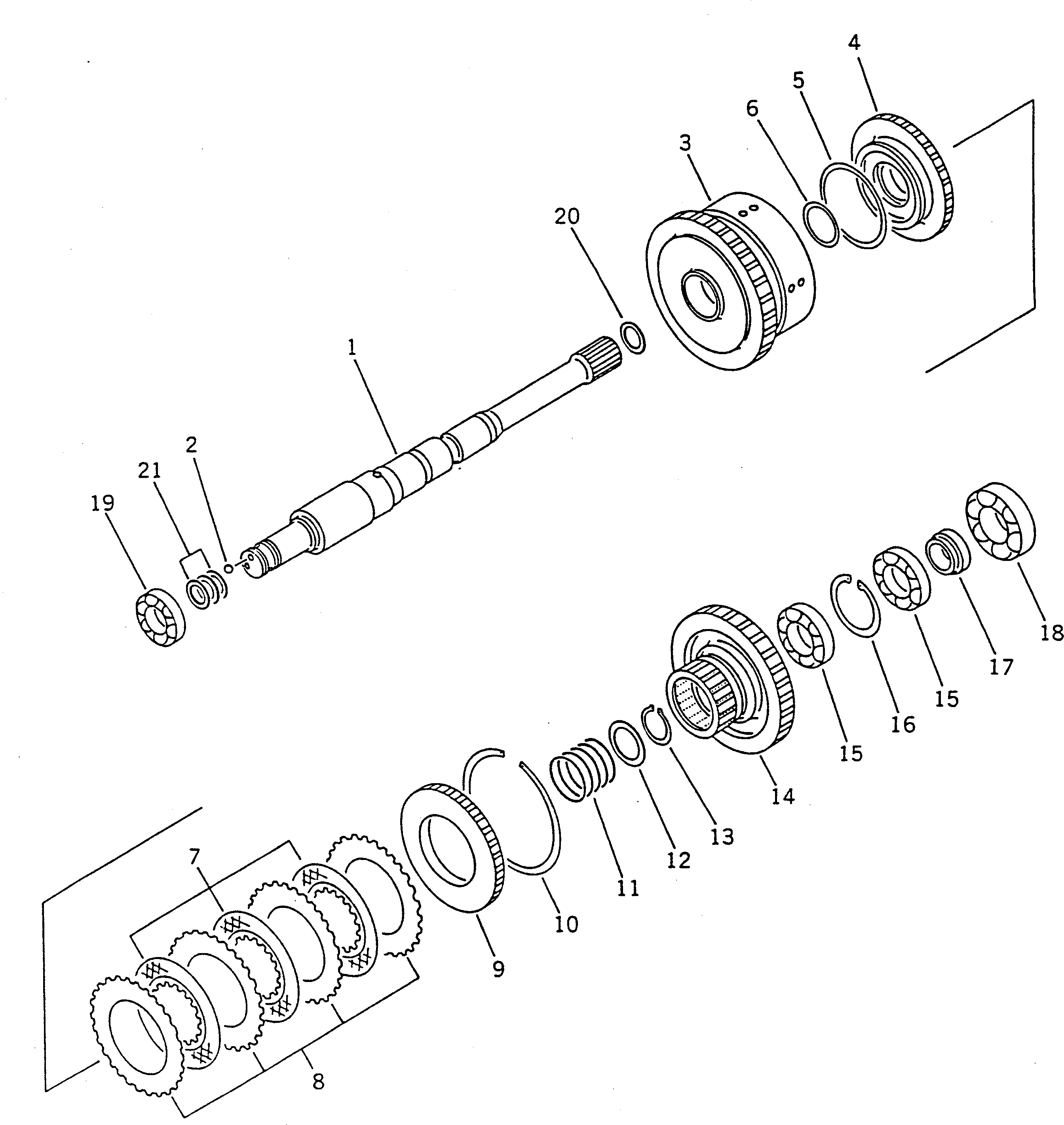 Подшипник 06040-96332 KOMATSU