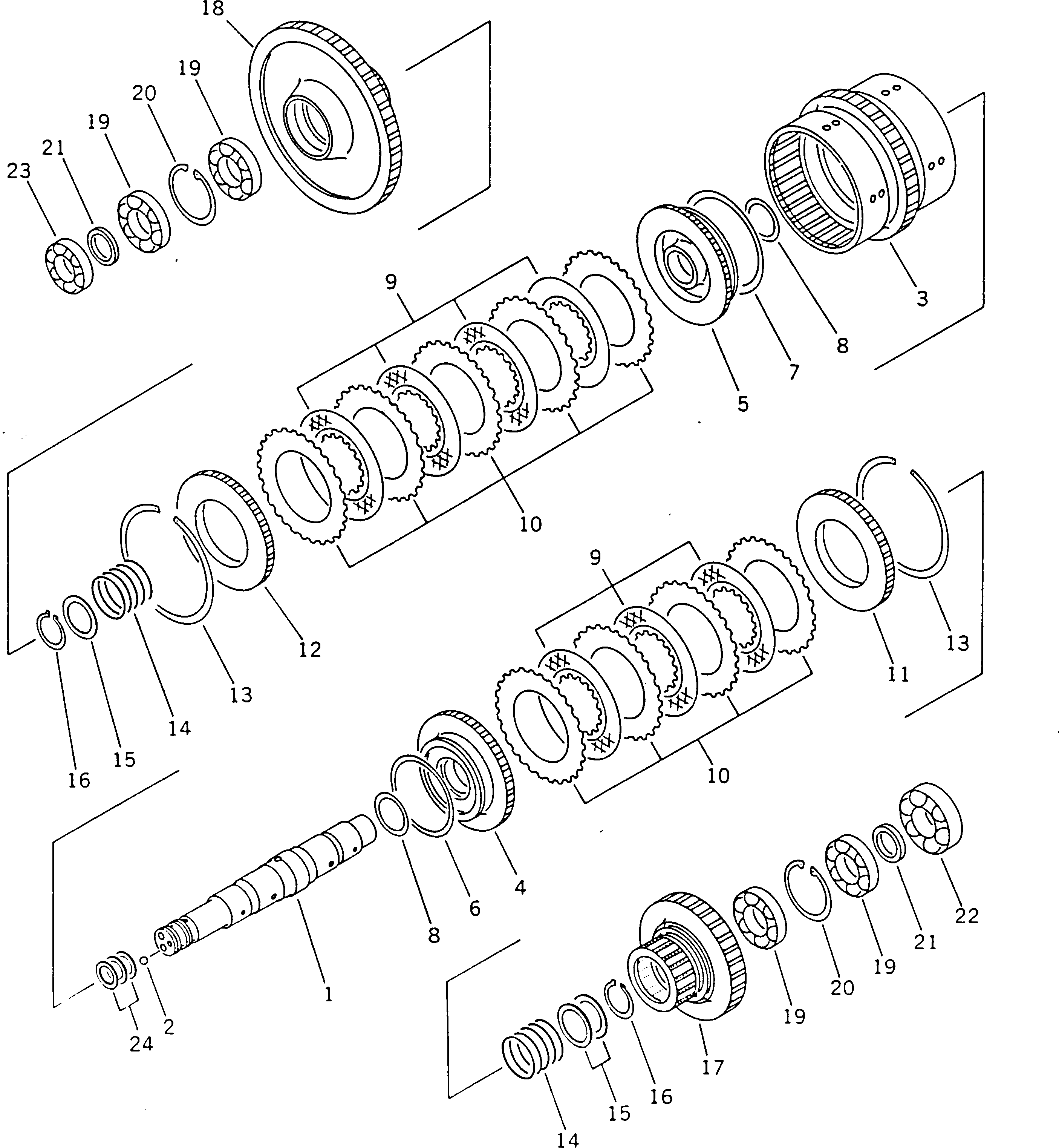 Концевая пластина 714-01-11280 KOMATSU