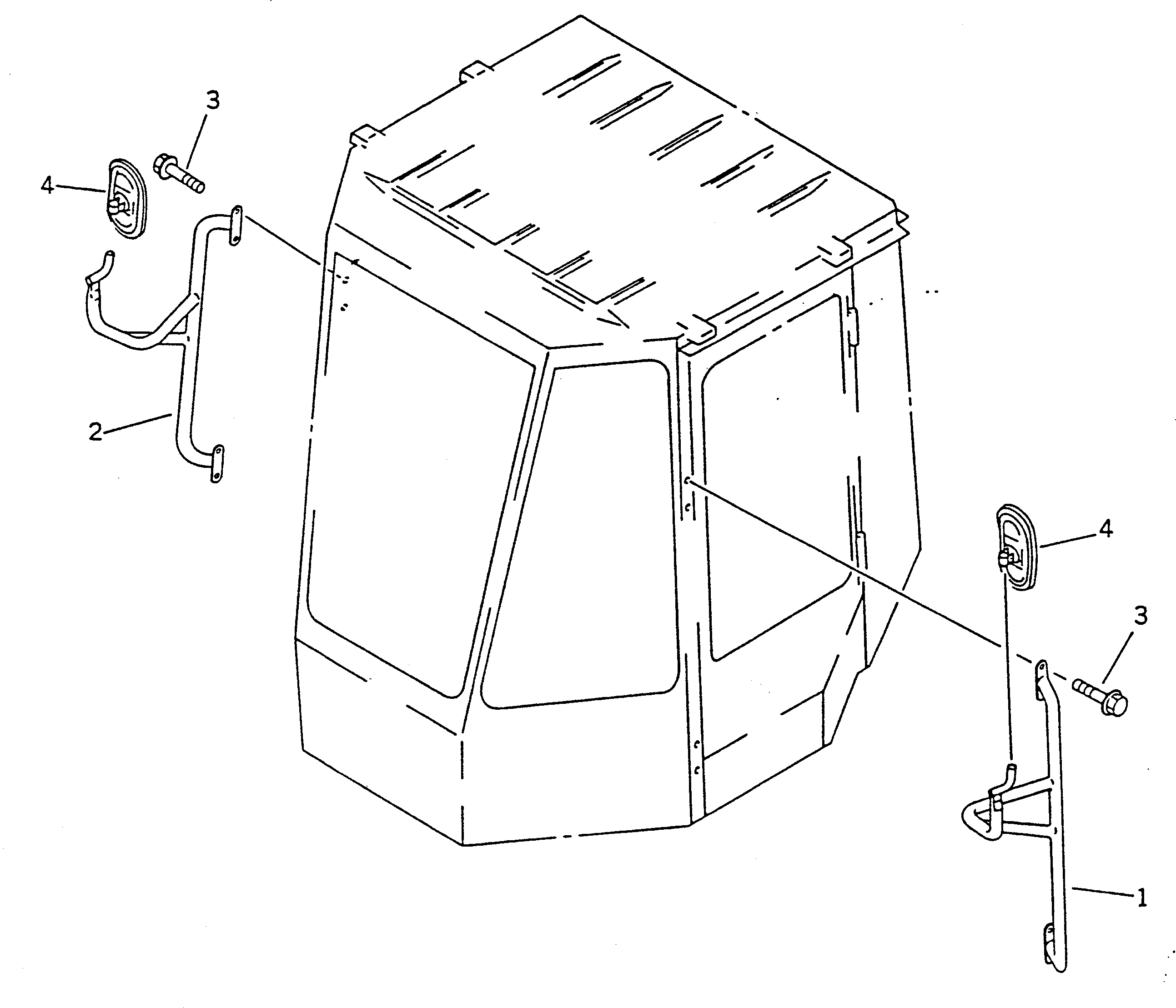 STAY,L.H. 42A-929-1110 KOMATSU