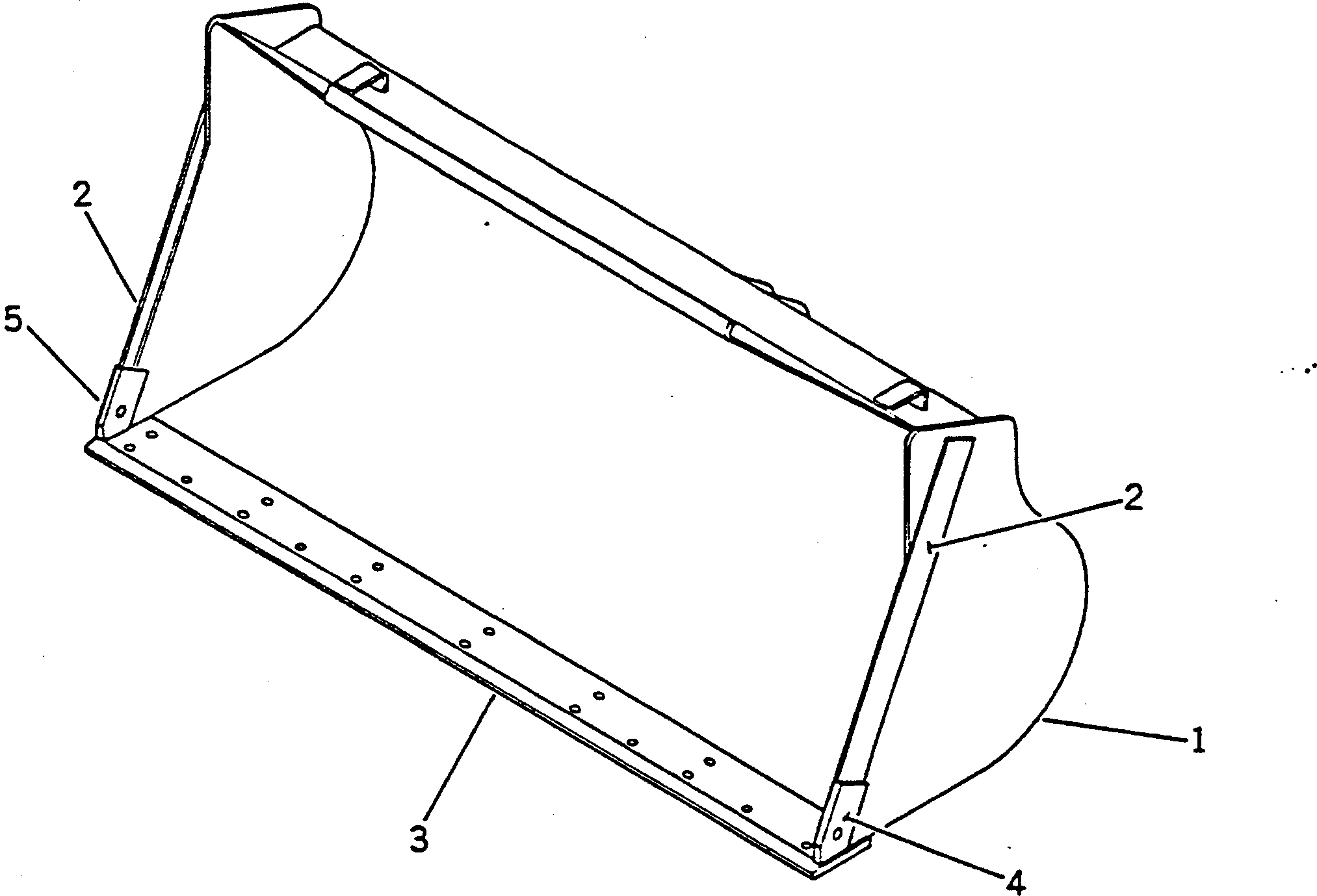 Пластина (сварная) 415-70-12220 KOMATSU