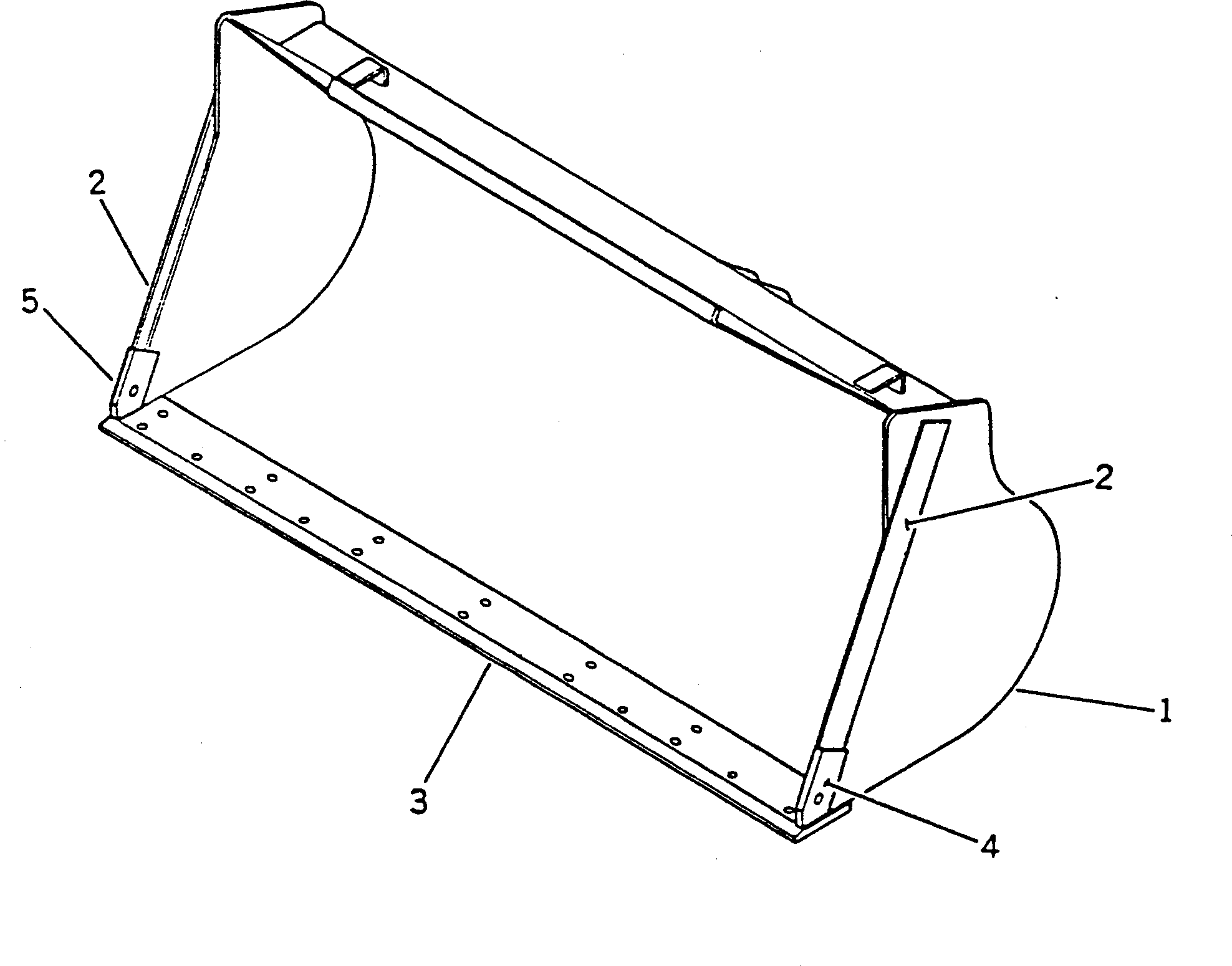 BUCKET,1.0M3 415-820-1310 KOMATSU