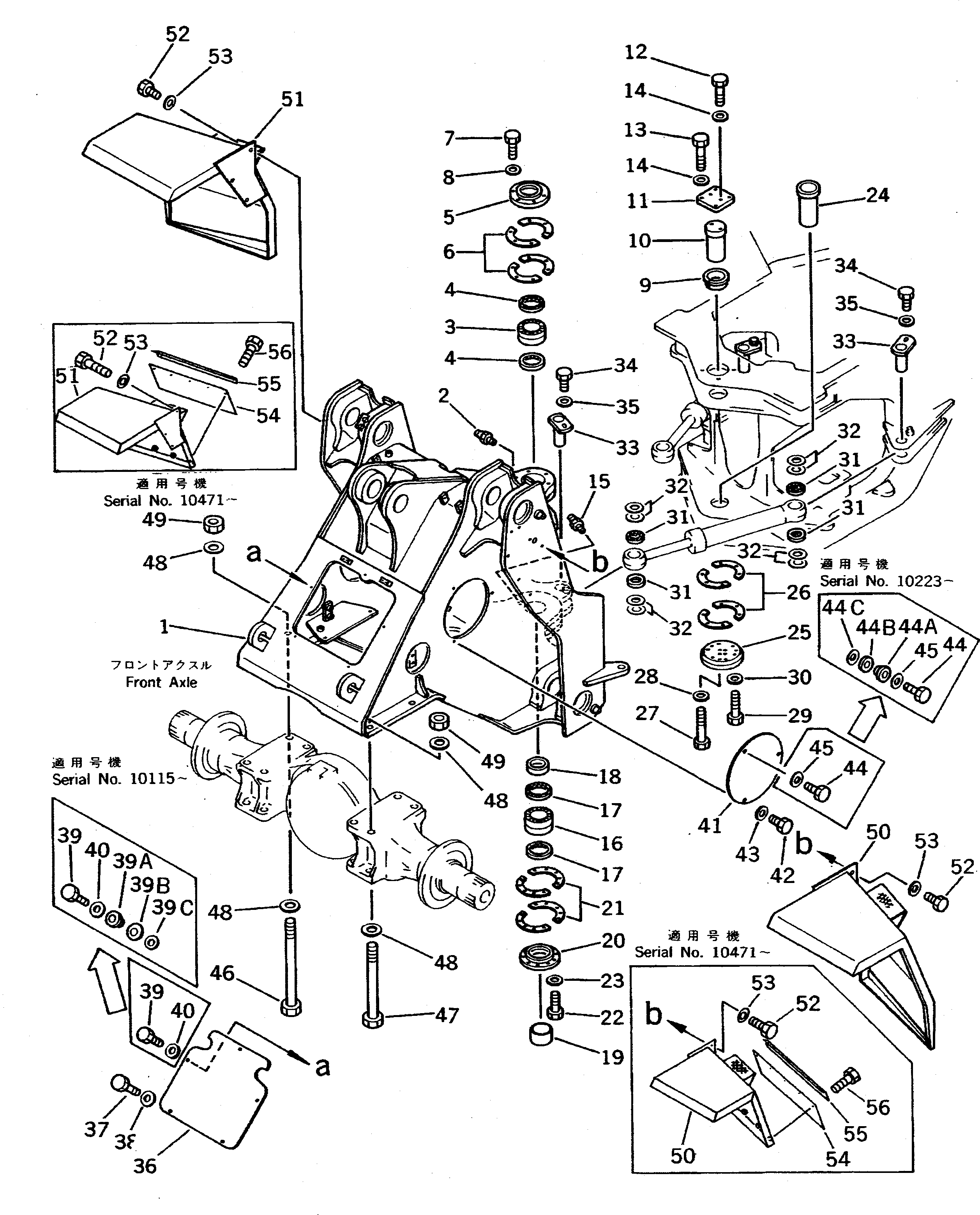 FRAME,FRONT 425-46-11100 KOMATSU