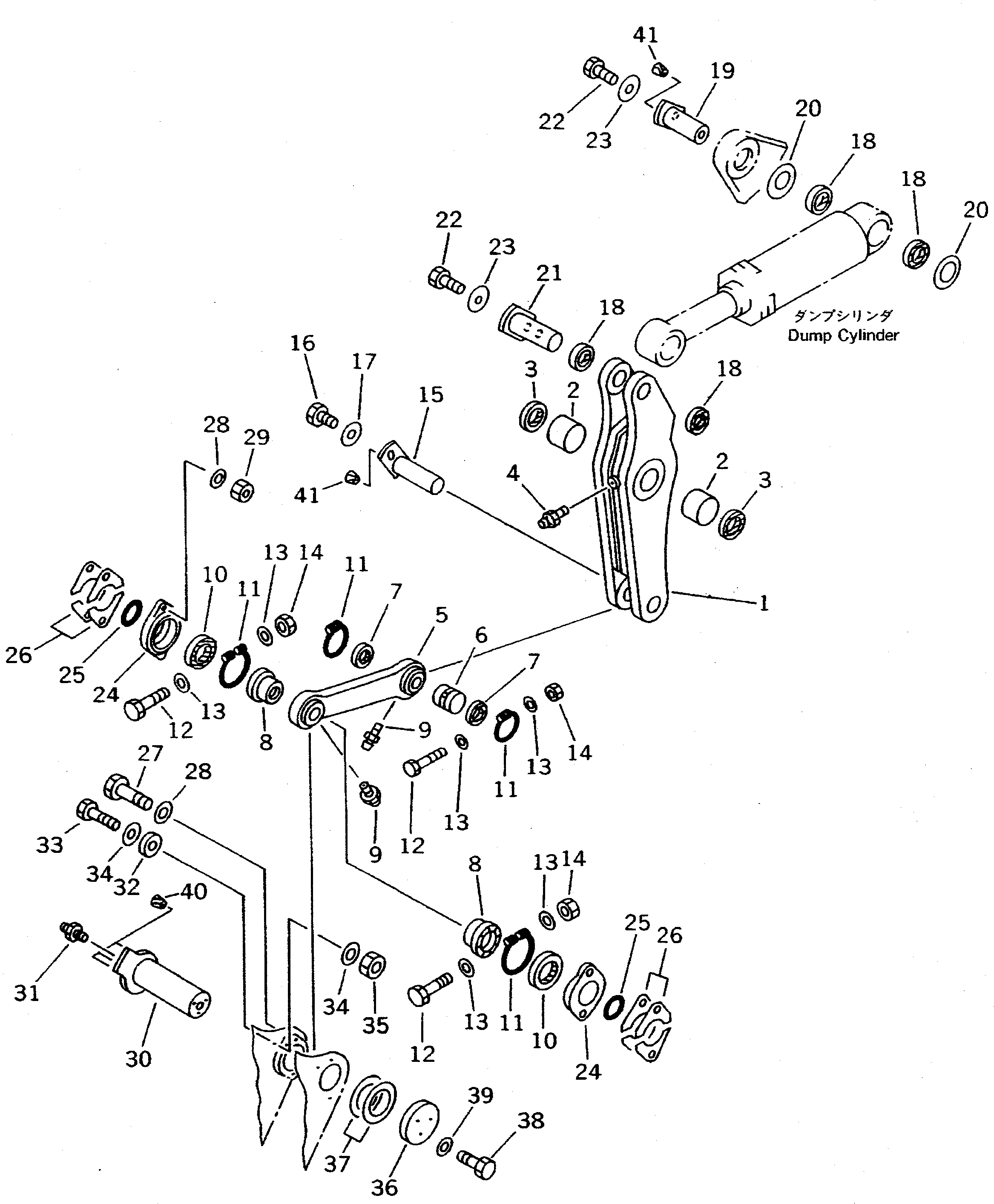 BELLCRANK 426-858-1110 KOMATSU