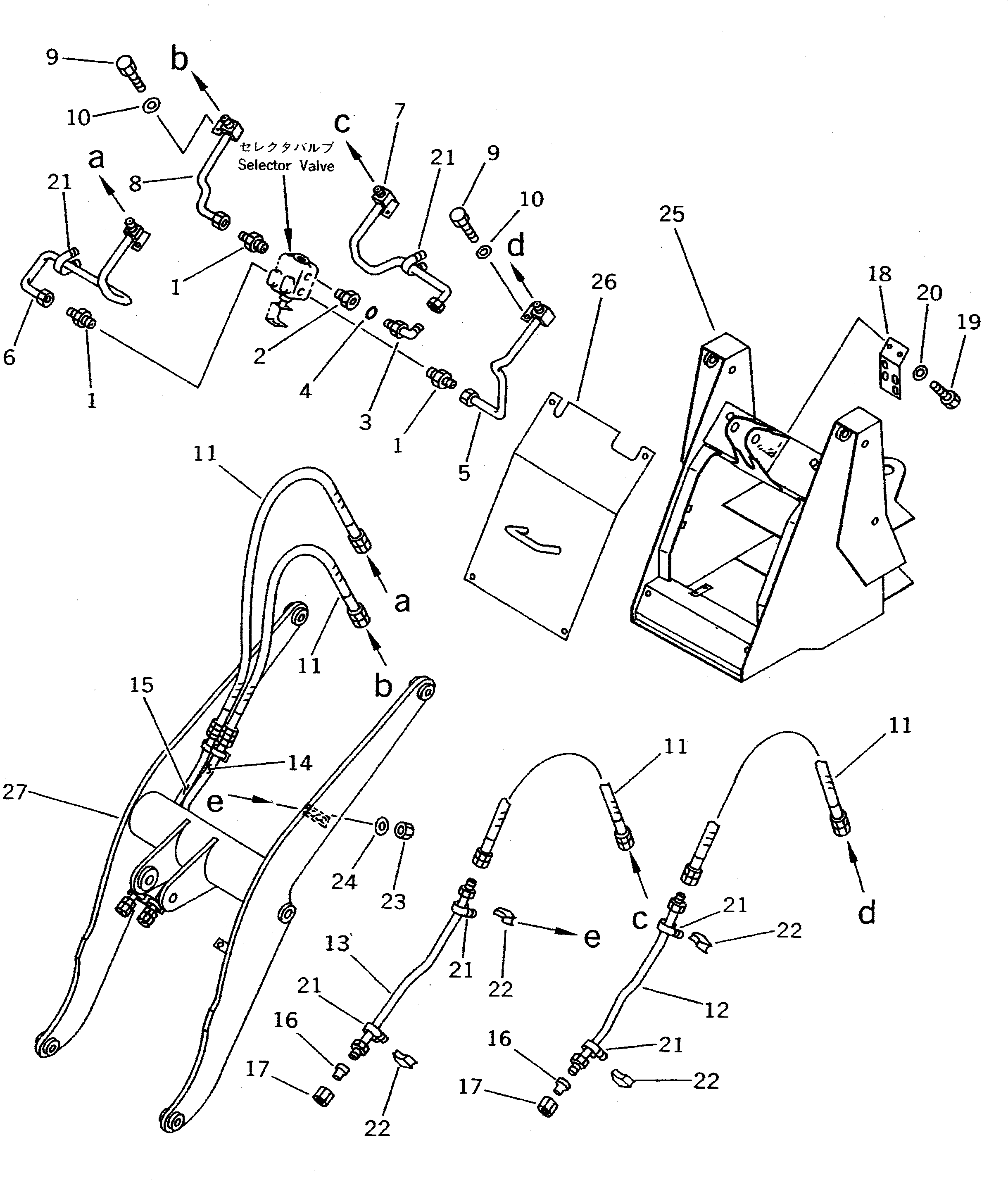 ARM,LIFT (MODIFIED PART) 415-878-1630 KOMATSU