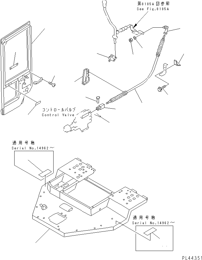 DOOR,R.H. (MODIFIED PART) 415-878-1250 KOMATSU