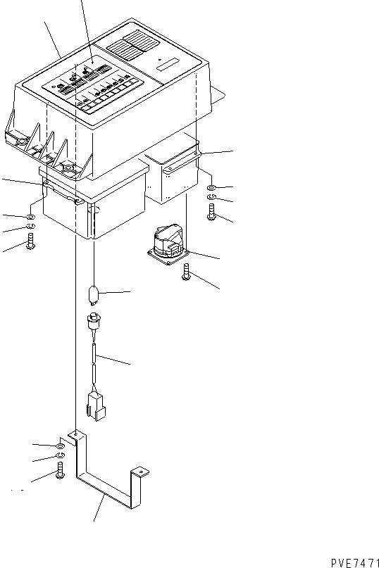 MONITOR ASS'Y 7823-56-1000 KOMATSU