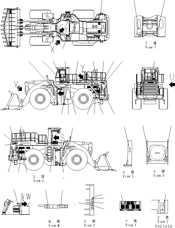 PLATE¤ INSTRUCTION,BRAKE OIL LEVEL 427-93-21140 KOMATSU