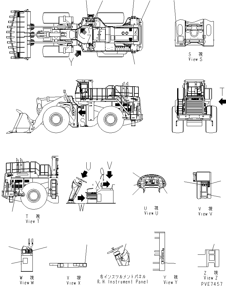 PLATE¤ DATA 427-93-21180 KOMATSU
