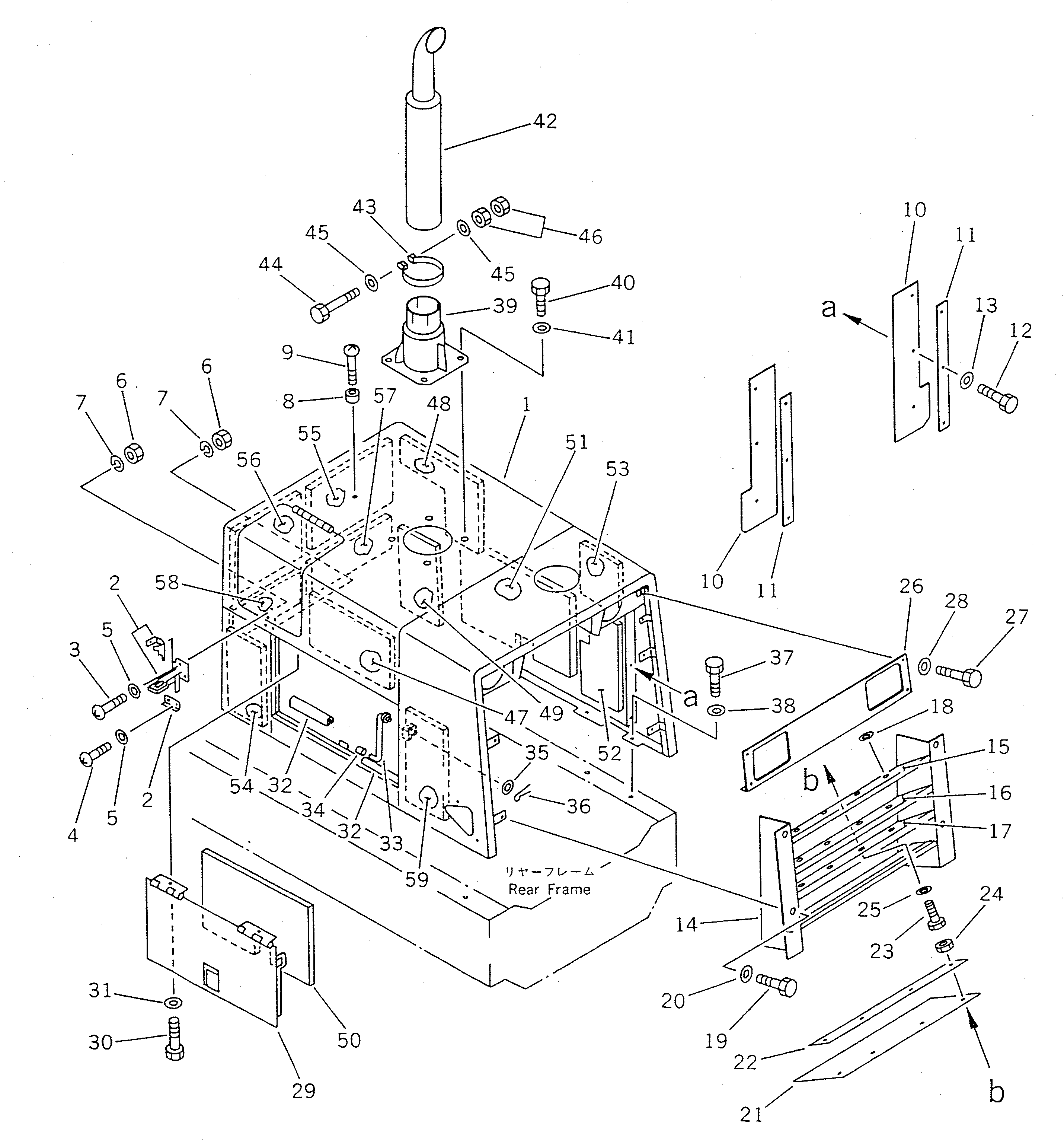 Капот \0\41H-54-11110 KOMATSU