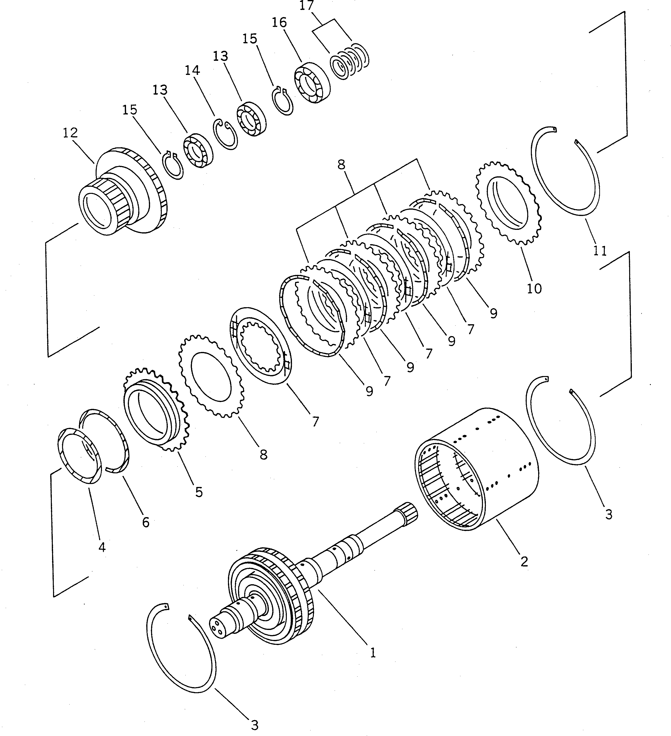 GEAR,FORWARD 415-15-12420 KOMATSU