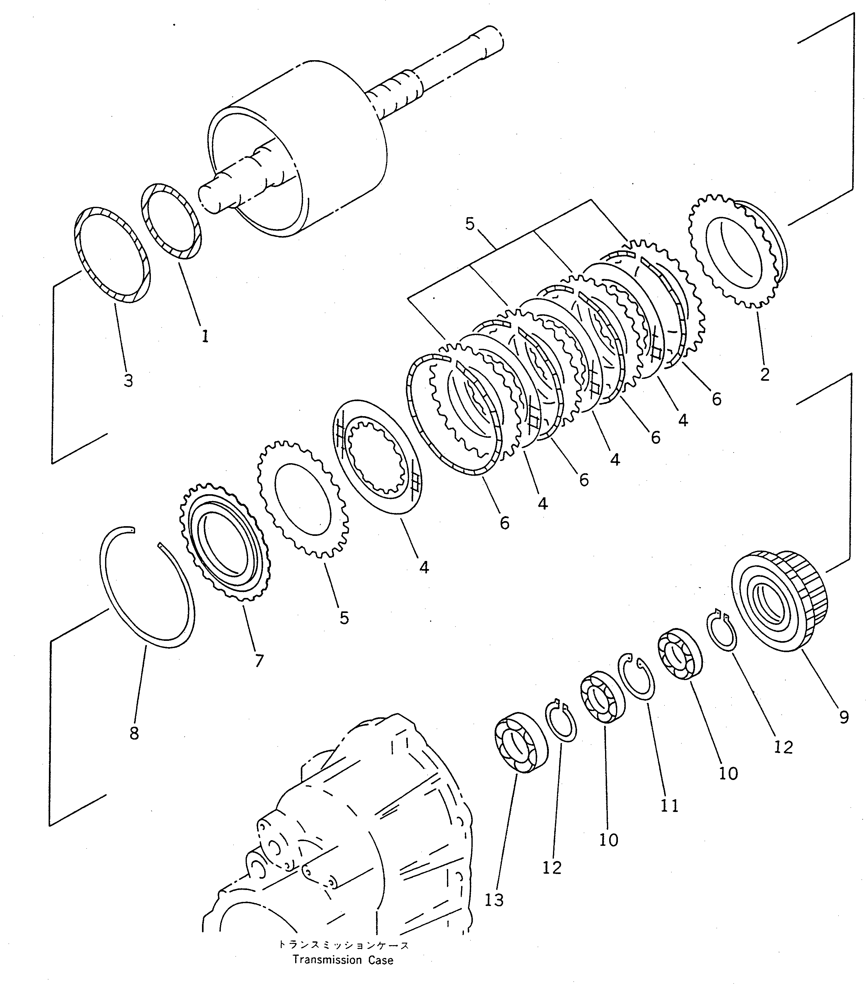 GEAR,REVERSE 415-15-12460 KOMATSU