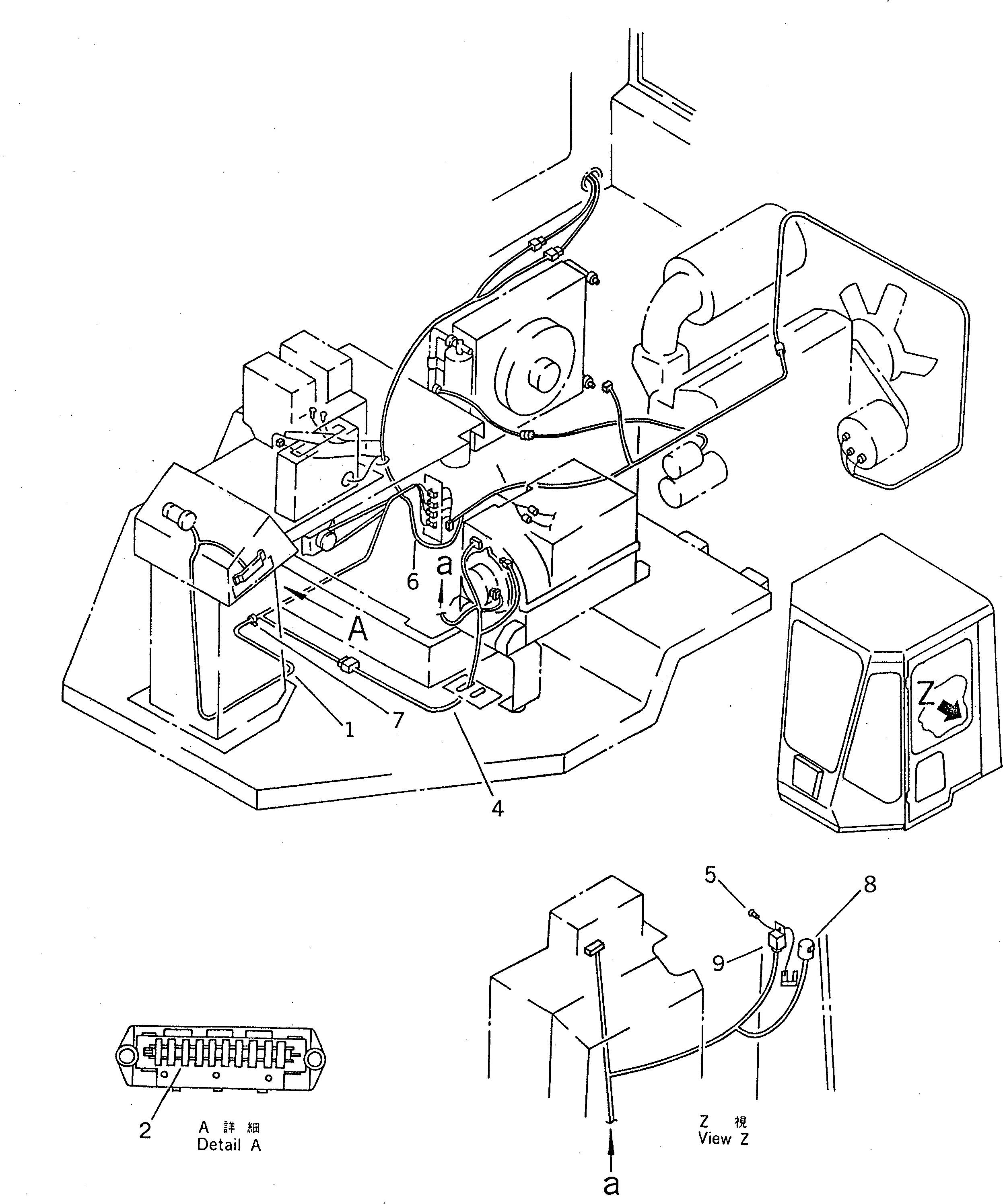 Жгут проводов 415-963-1740 KOMATSU