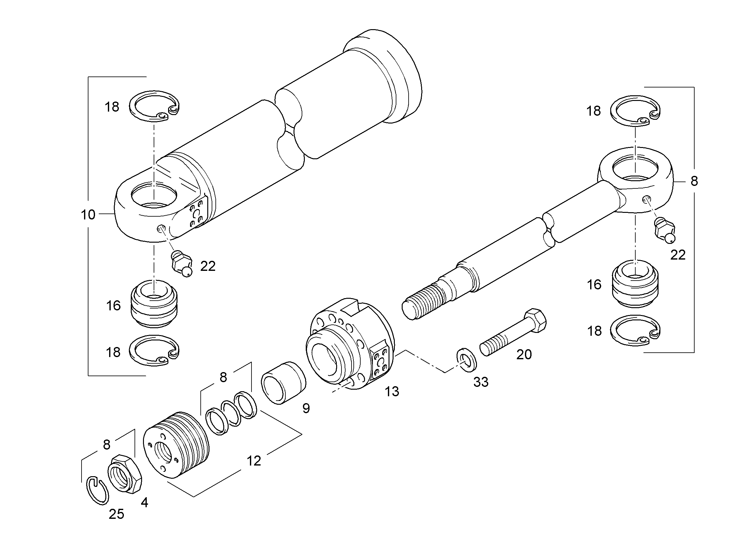 ПОДШИПНИК ШАТУНА 9956941 LIEBHERR