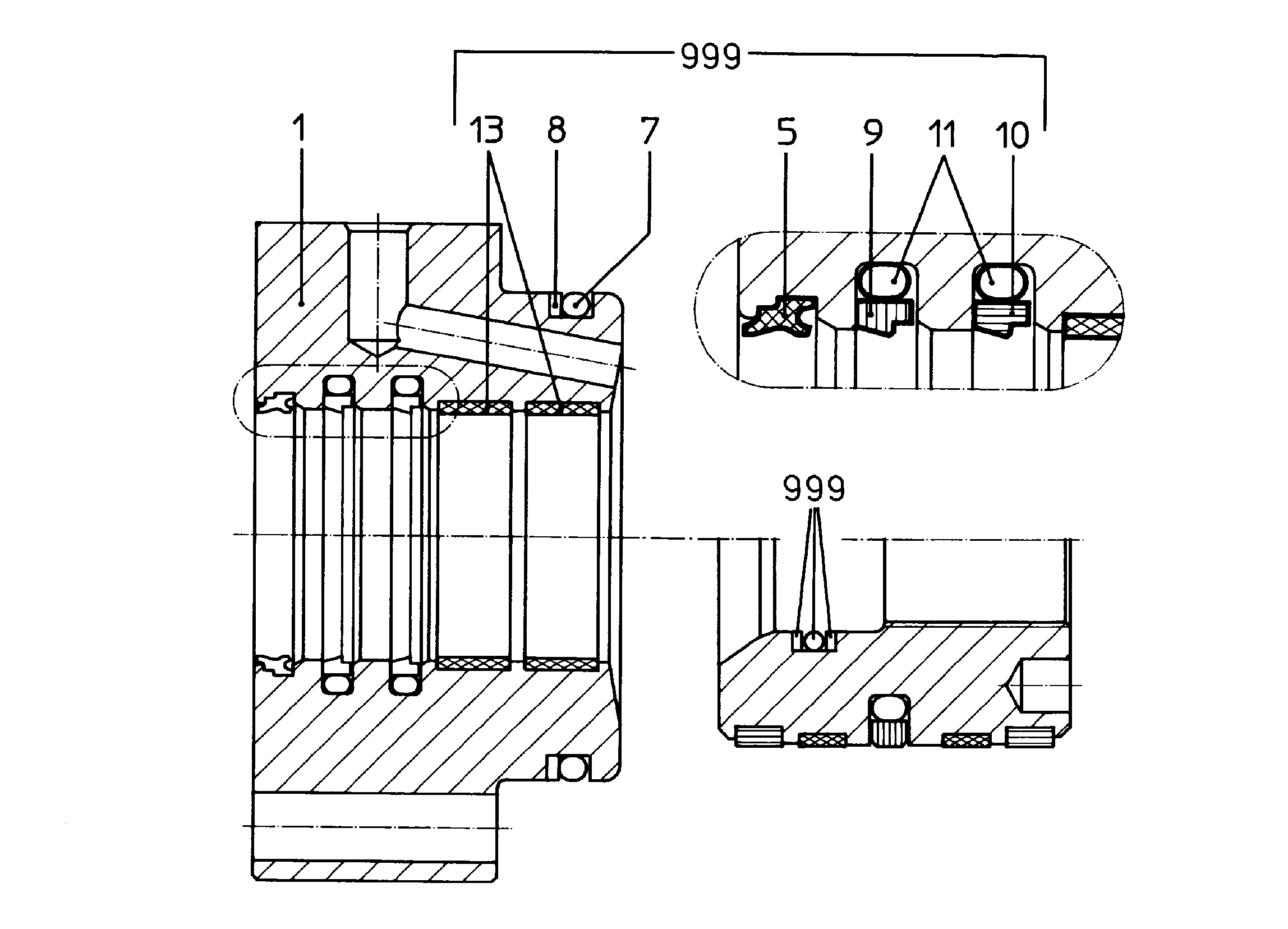 УПЛОТНЕНИЕ 80X95,1X6,3 12208769 LIEBHERR