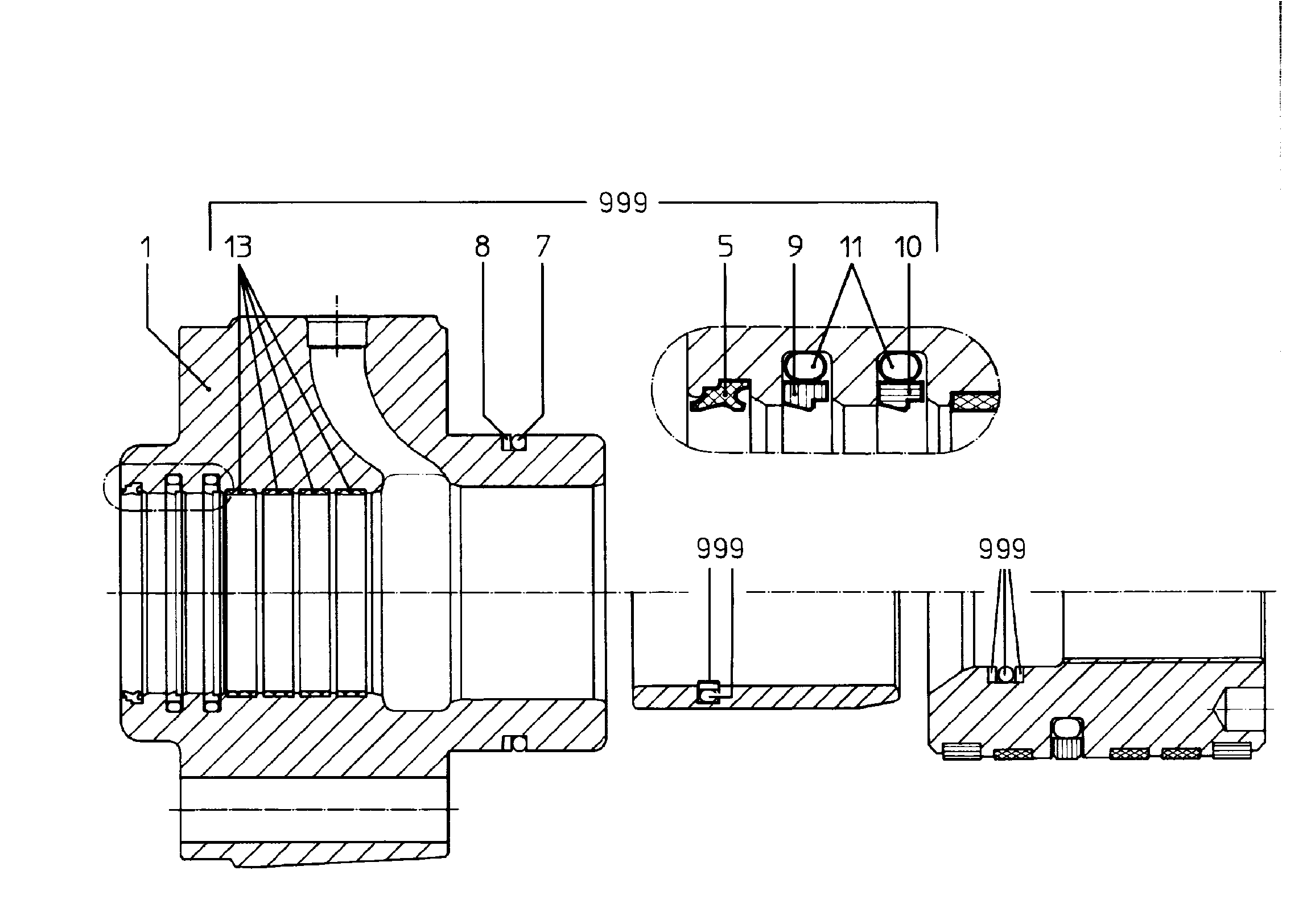 ЗАЩИТНОЕ КОЛЬЦО 240/250X2,5 7003040 LIEBHERR