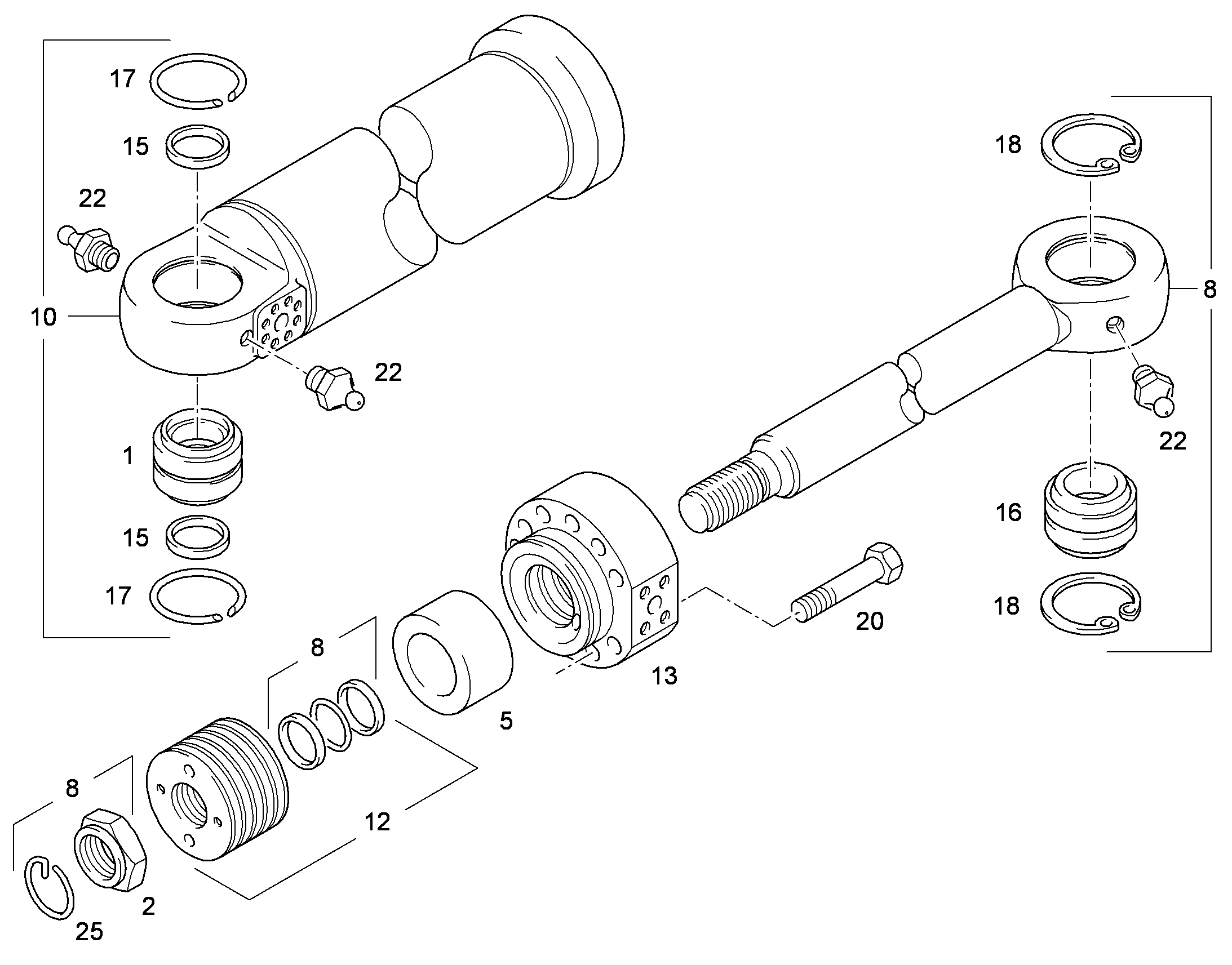 СТОПОРНОЕ КОЛЬЦО SB 115 5600414 LIEBHERR