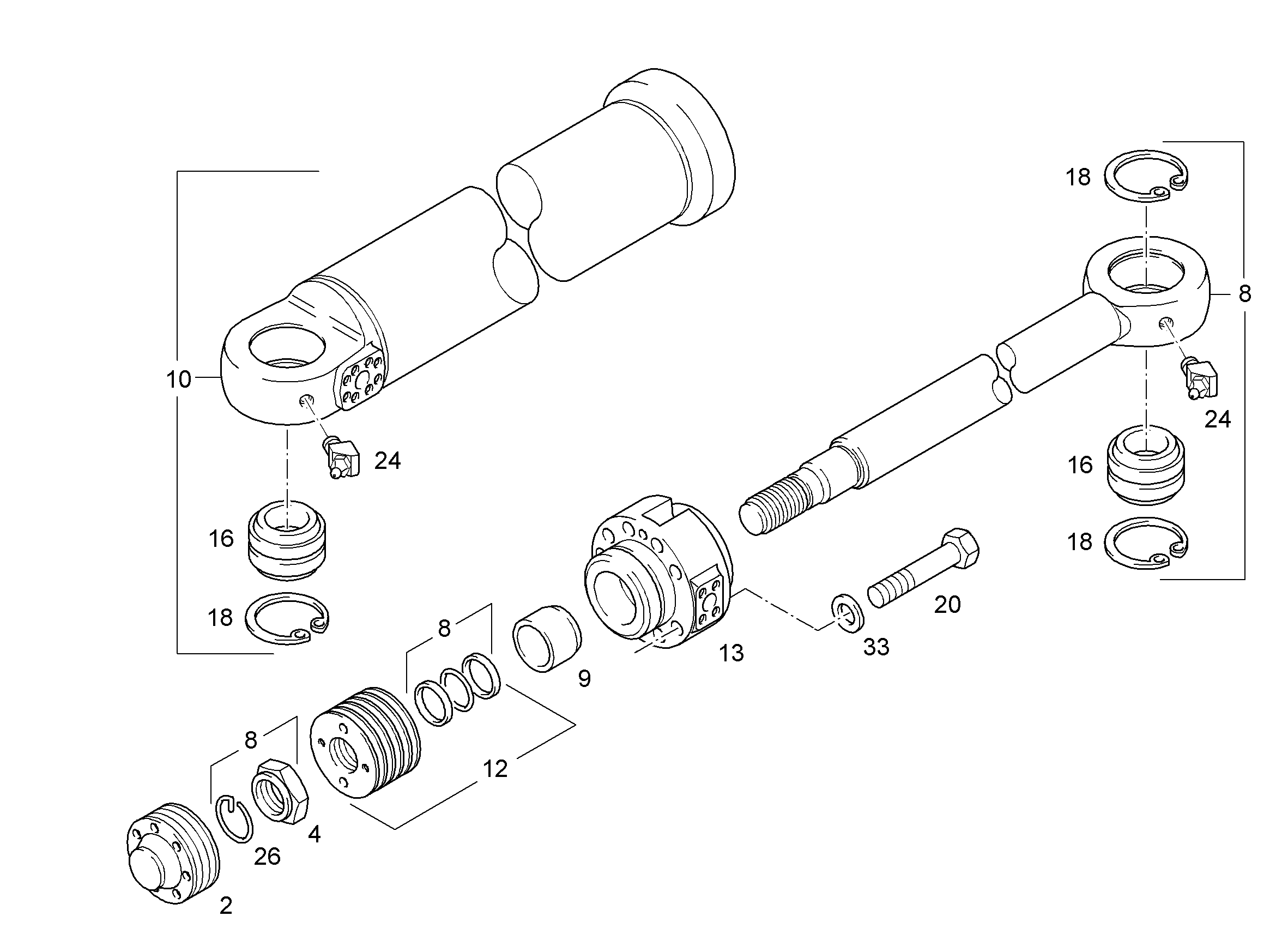 ПОДШИПНИК ШАТУНА 9951167 LIEBHERR