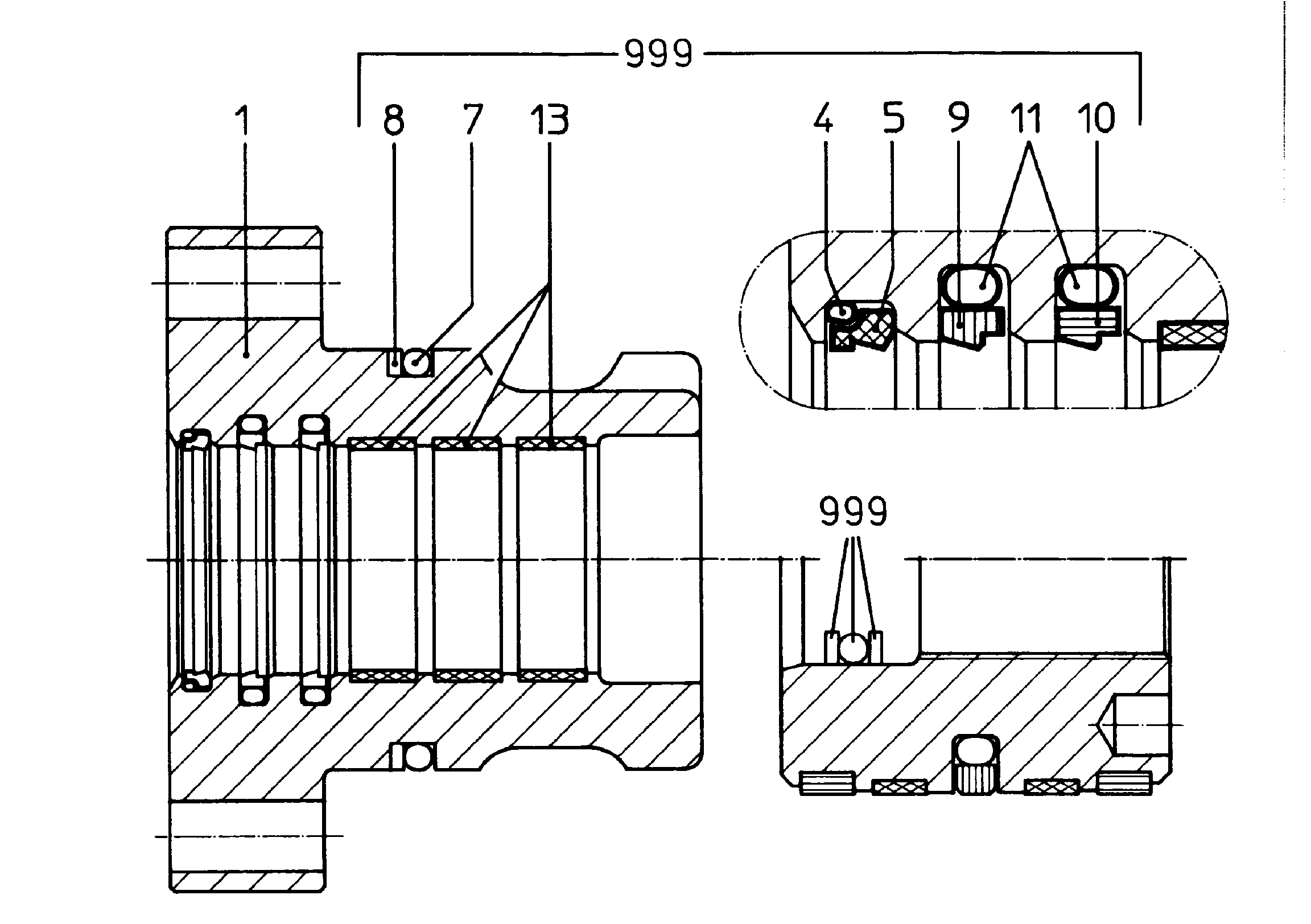 УПЛОТНИТЕЛЬНОЕ КОЛЬЦО 63,17X2,62 7005820 LIEBHERR
