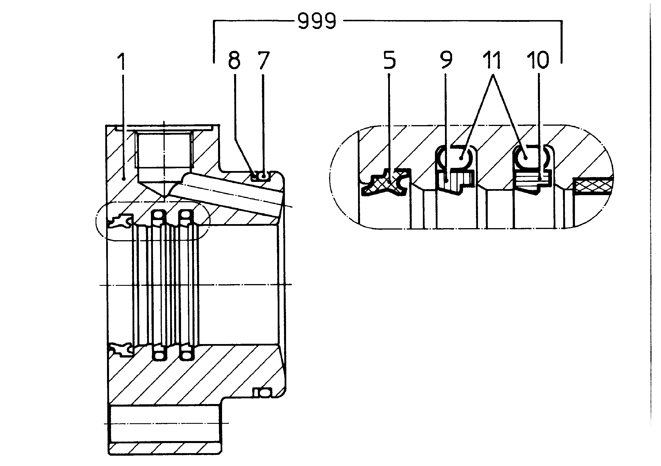 УПЛОТНИТЕЛЬНОЕ КОЛЬЦО 39,34X2,62 7003386 LIEBHERR