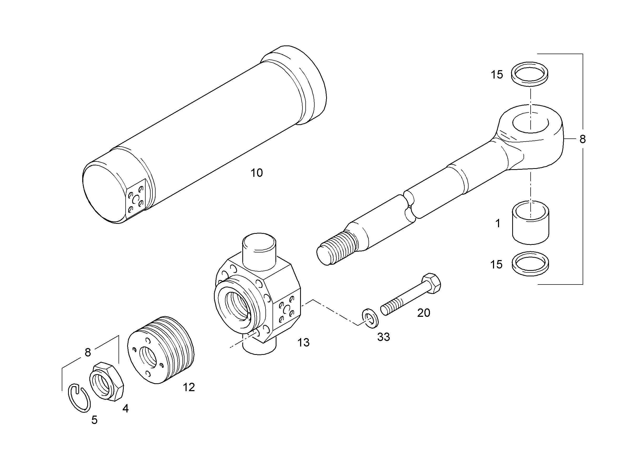 ПОДШИПНИК ШАТУНА 9951113 LIEBHERR