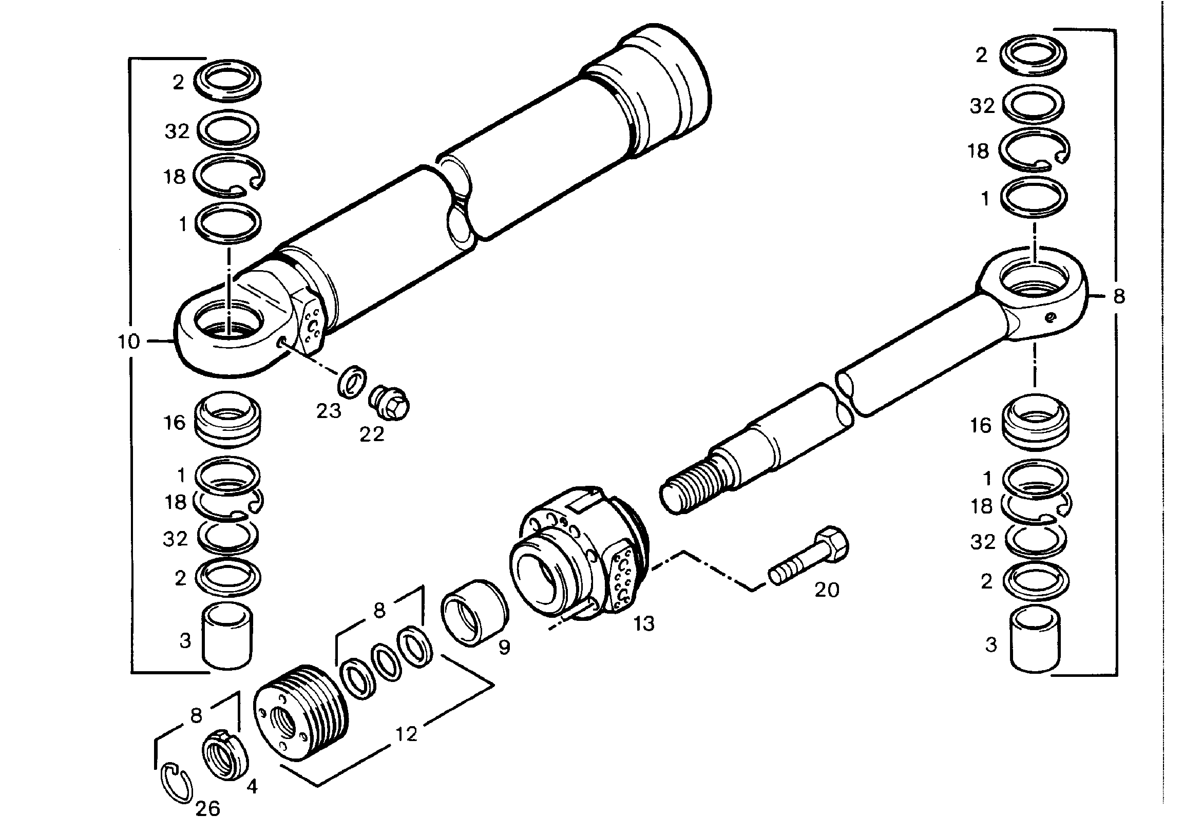 ПРУЖИННОЕ СТОПОРНОЕ КОЛЬЦО SB 260 7008535 LIEBHERR