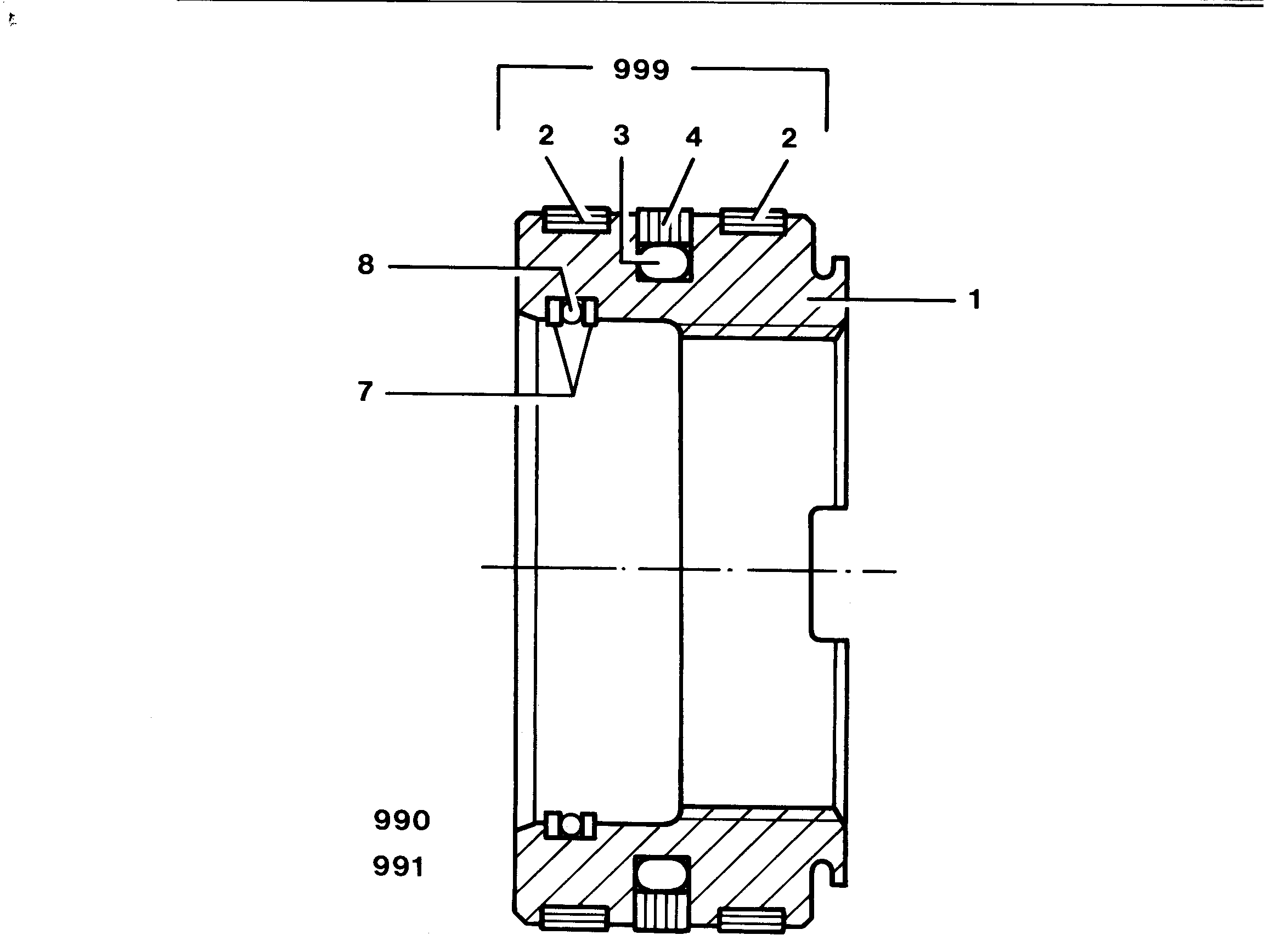 КОЛЬЦО УПЛОТНИТЕЛЬНОЕ TURCON 110X89X8,1 7003379 LIEBHERR