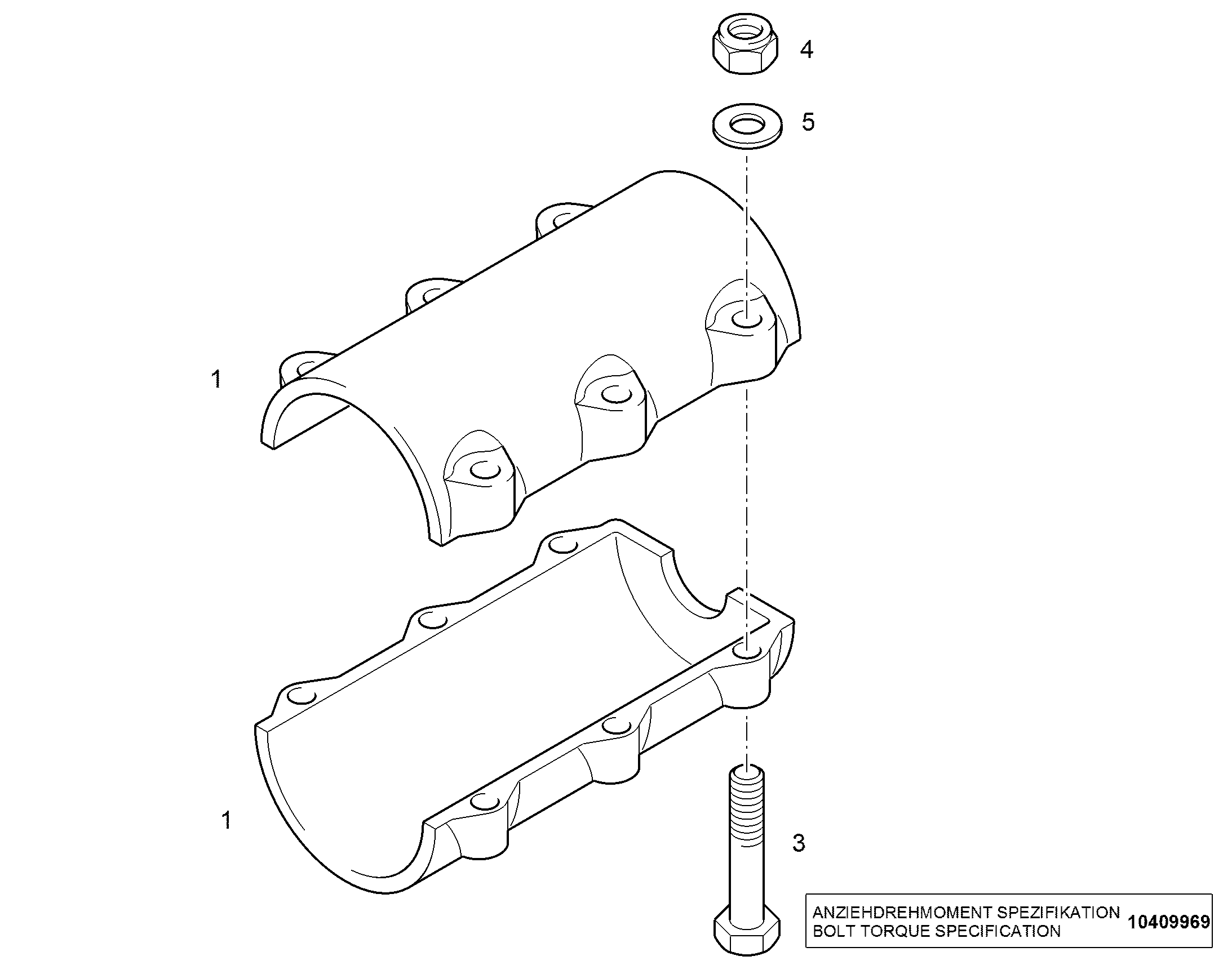 ШЕСТИГРАННАЯ ГАЙКА M10 10814801 LIEBHERR