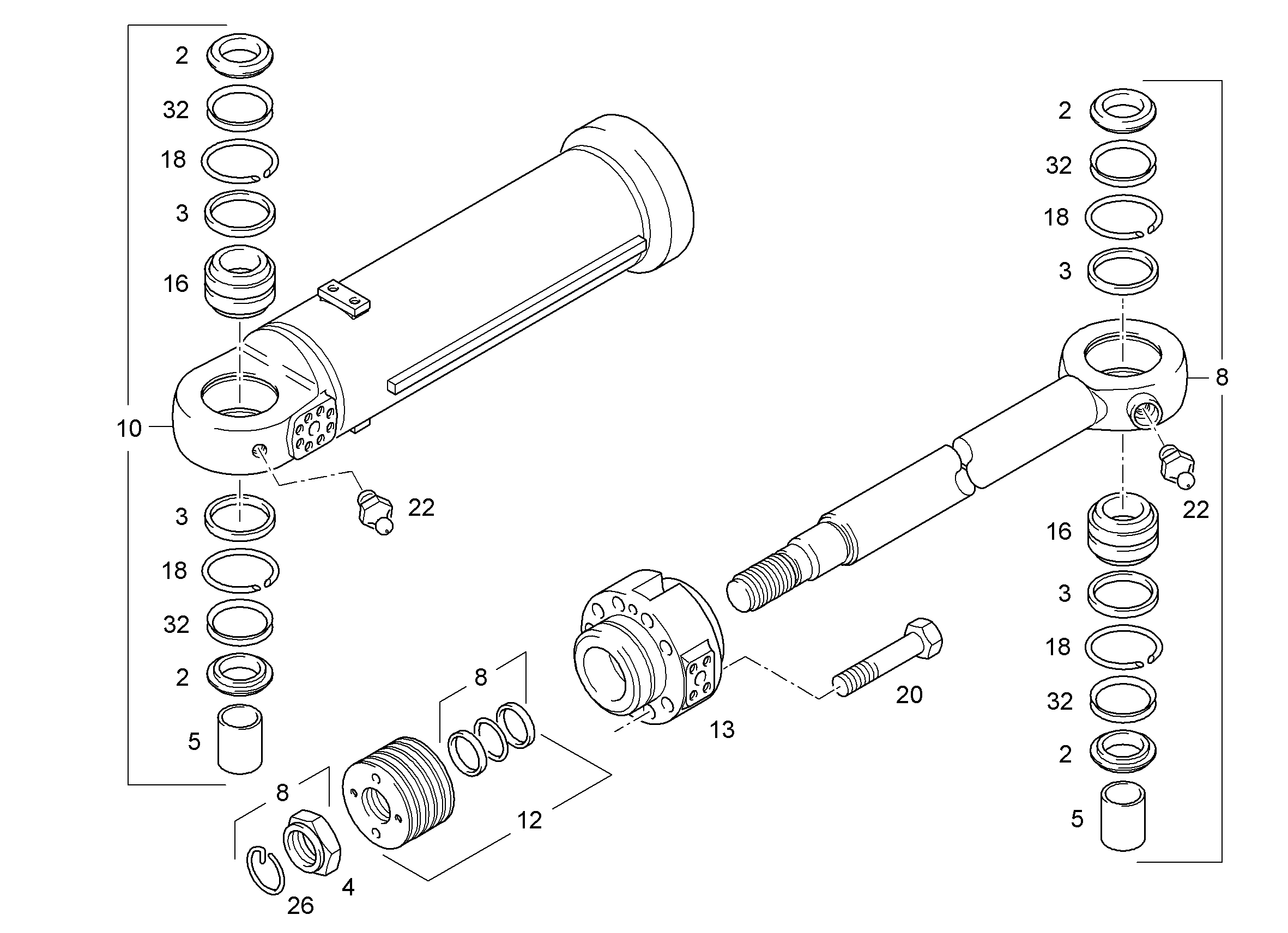 ПРУЖИННОЕ СТОПОРНОЕ КОЛЬЦО SB 120 7011019 LIEBHERR