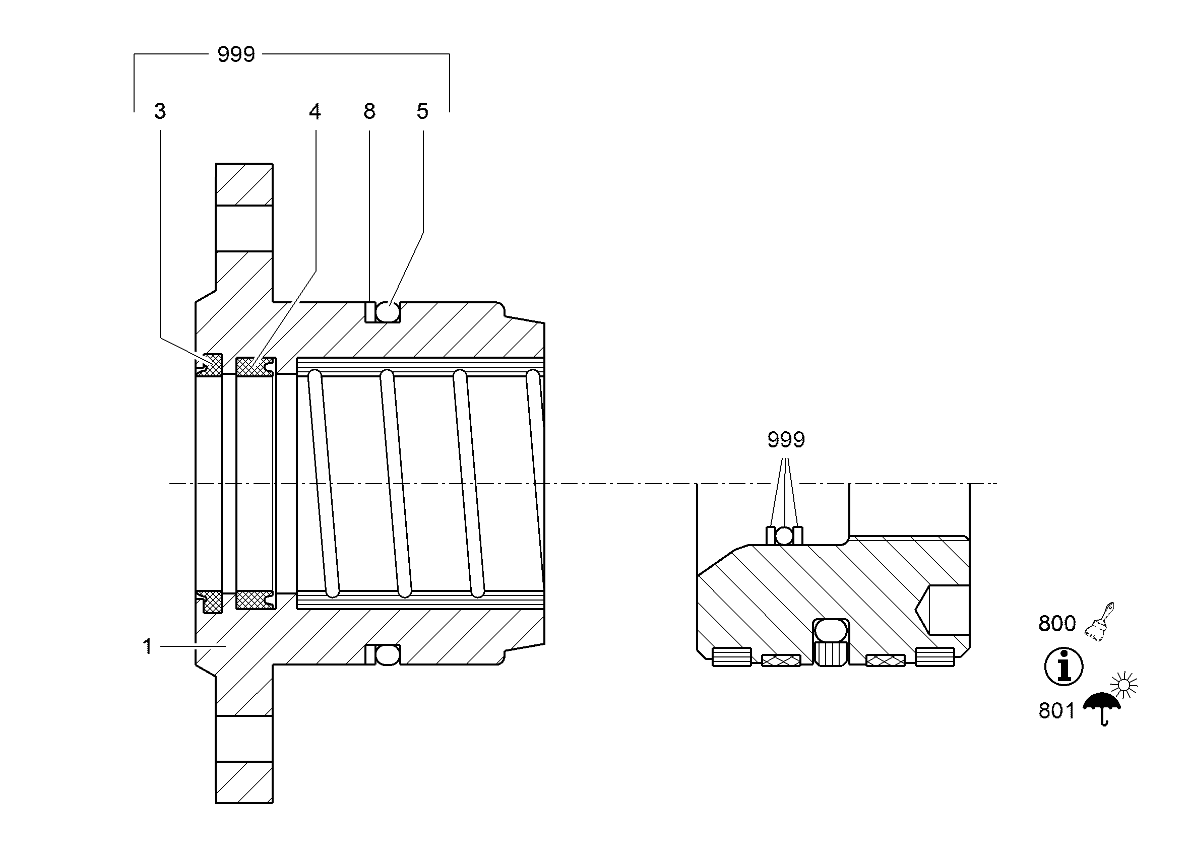 МАСЛОСЪЕМНОЕ КОЛЬЦО 100X112X8 7260020 LIEBHERR