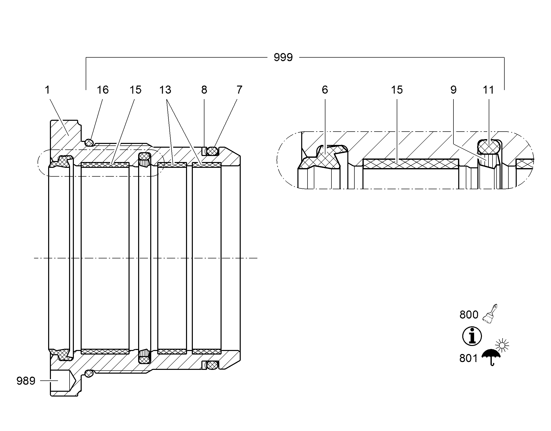 МАСЛОСЪЕМНОЕ КОЛЬЦО 105X117,2X8,1 7026110 LIEBHERR